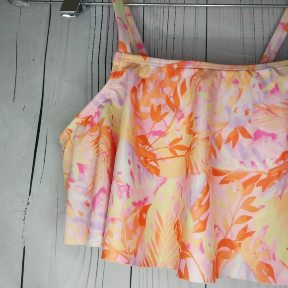 Wonder Nation Girls 2 Piece Bathing Suit - Picture 3 of 14